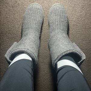 Knit Ugg boots